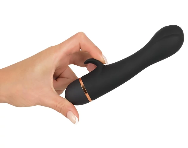 You2Toys - Bendy Tulip - szilikon vibrátor (fekete)