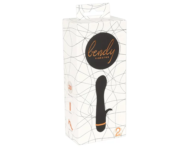 You2Toys - Bendy Tulip - szilikon vibrátor (fekete)