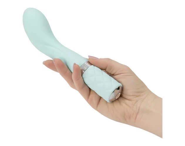 Pillow Talk Sassy - akkus G-pont vibrátor (türkiz)