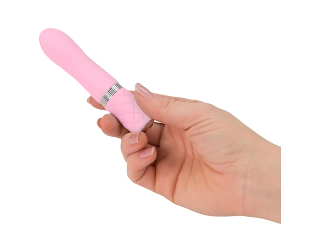 Pillow Talk Flirty - akkus rúd vibrátor (pink)