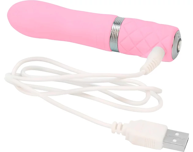 Pillow Talk Flirty - akkus rúd vibrátor (pink)