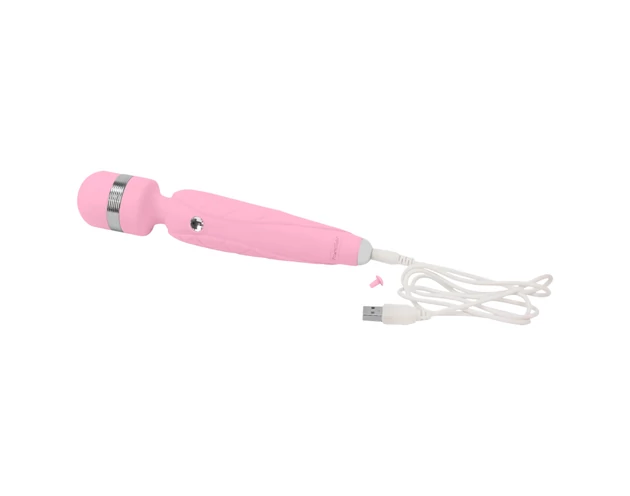 Pillow Talk Cheeky Wand - akkus masszírozó vibrátor (pink)