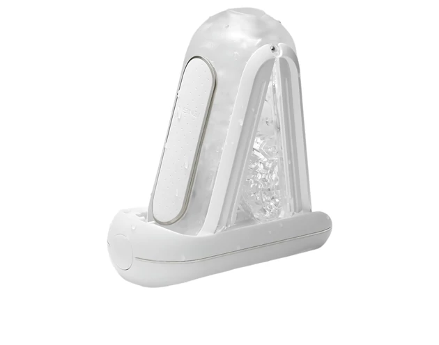TENGA Flip Zero - vibrációs maszturbátor (fehér)