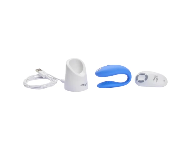 We-Vibe Match - vízálló, akkus párvibrátor (kék)