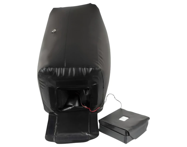 Dark Magic - elemes szexgép ággyal (fekete)