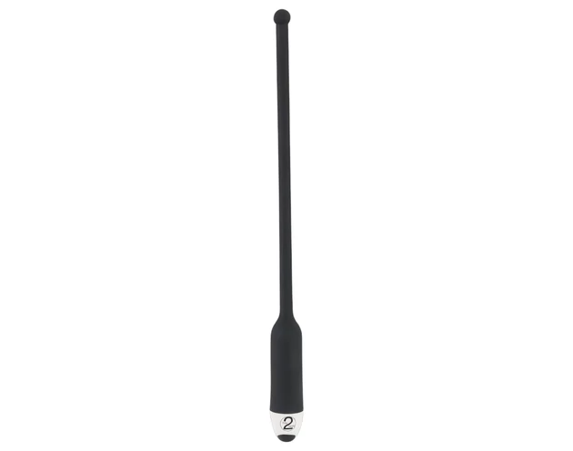 You2Toys DILATOR - szilikon húgycső vibrátor - fekete (8-11mm)