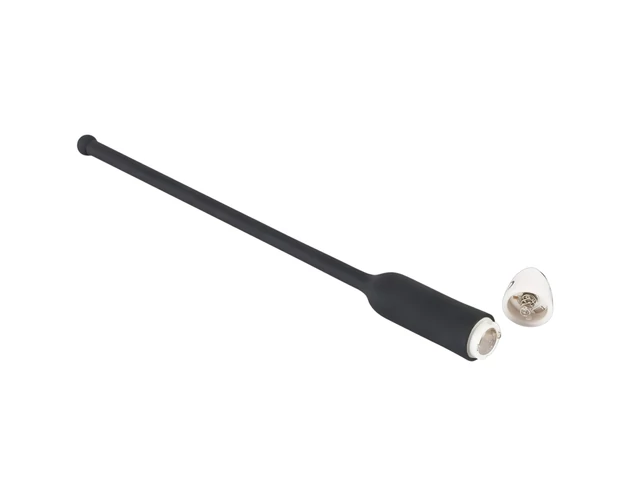 You2Toys DILATOR - szilikon húgycső vibrátor - fekete (8-11mm)