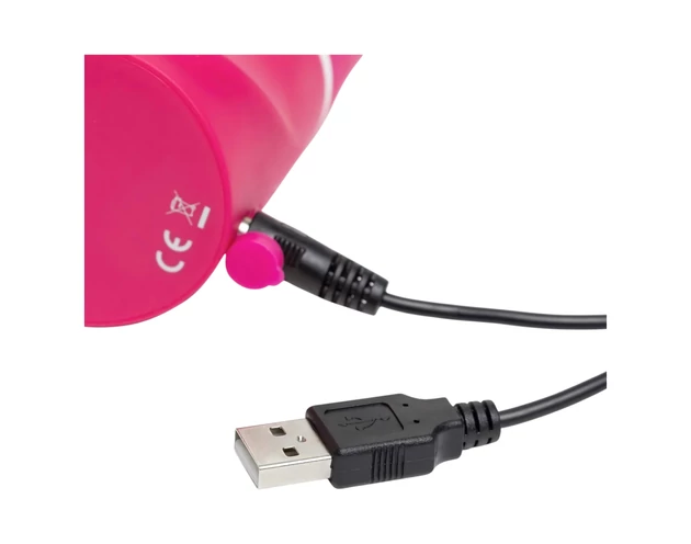 Happyrabbit G-spot - vízálló, csiklókaros vibrátor (pink)