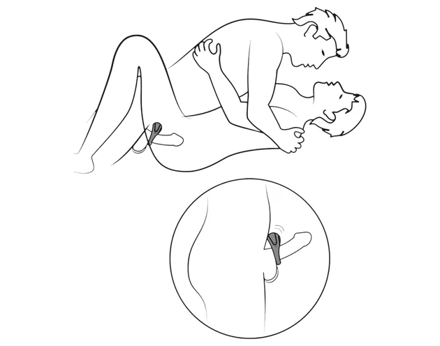 Hot Octopuss Atom - akkus, vibrációs péniszgyűrű (fekete)