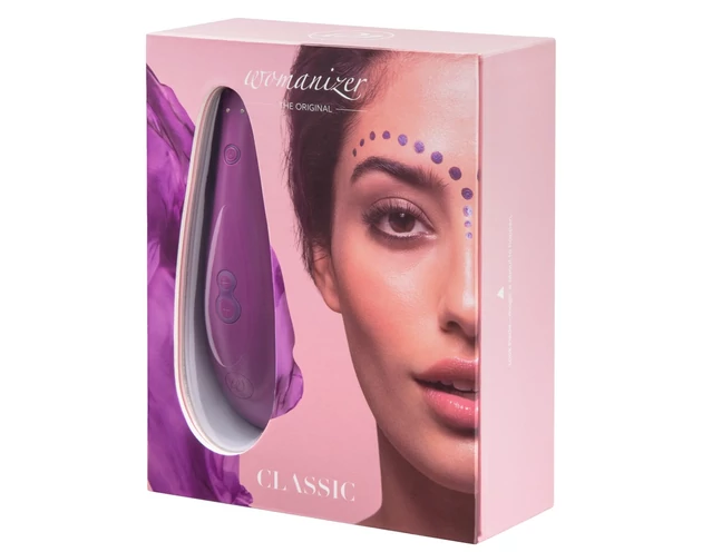 Womanizer Classic - vízálló csiklóizgató (lila)