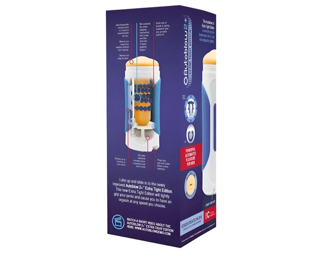 Autoblow 2+ XT - hálózati száj maszturbátor (A betéttel)