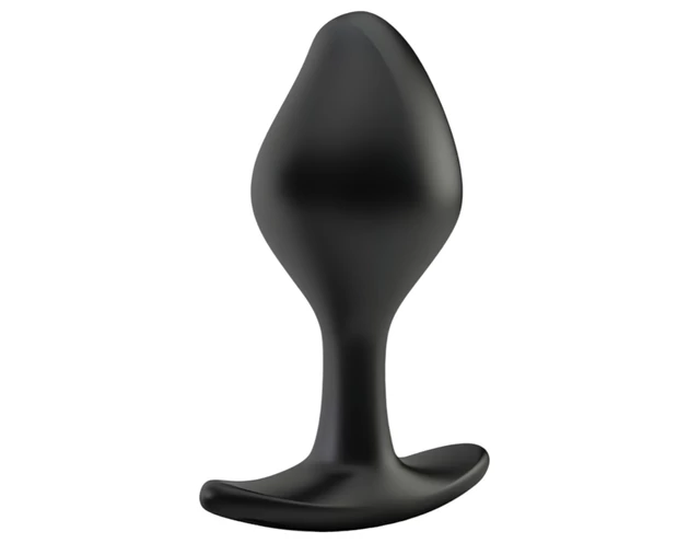 mystim Rocking Force S - elektro anál plug - kicsi (fekete)