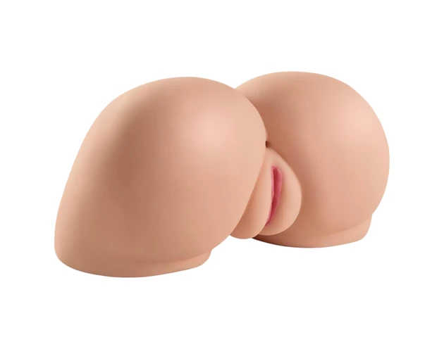 Interactive Fuck Me Silly - nyögő popsi maszturbátor (natúr)