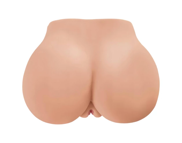 Interactive Fuck Me Silly - nyögő popsi maszturbátor (natúr)