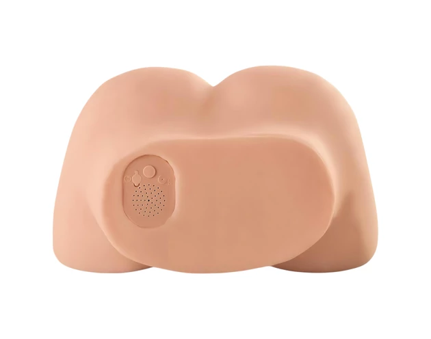 Interactive Fuck Me Silly - nyögő popsi maszturbátor (natúr)