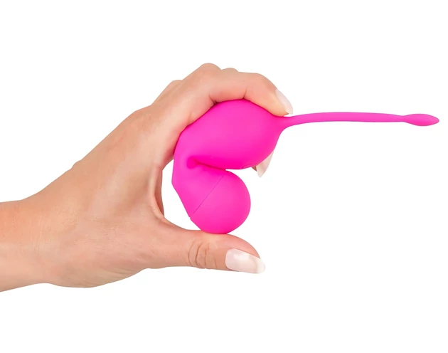 SMILE Love Balls - akkus, rádiós vibrációs tojás (pink)