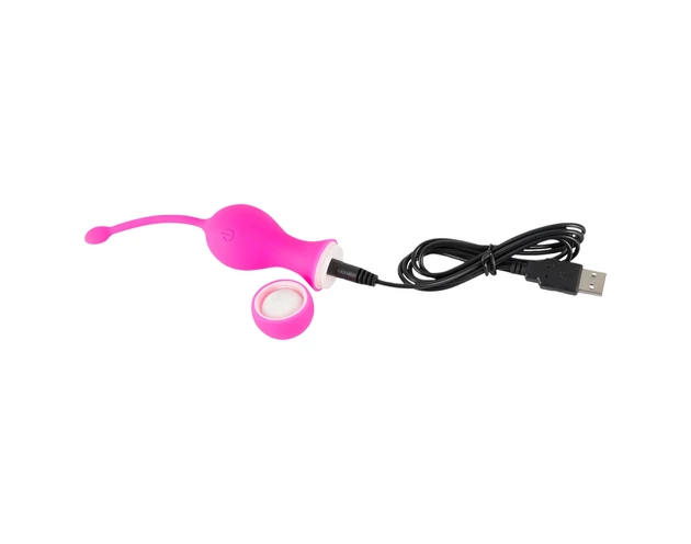 SMILE Love Balls - akkus, rádiós vibrációs tojás (pink)