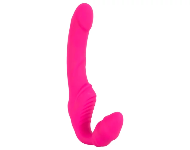 Double2Teaser - felcsatolható vibrátor tartópánt nélkül (pink)