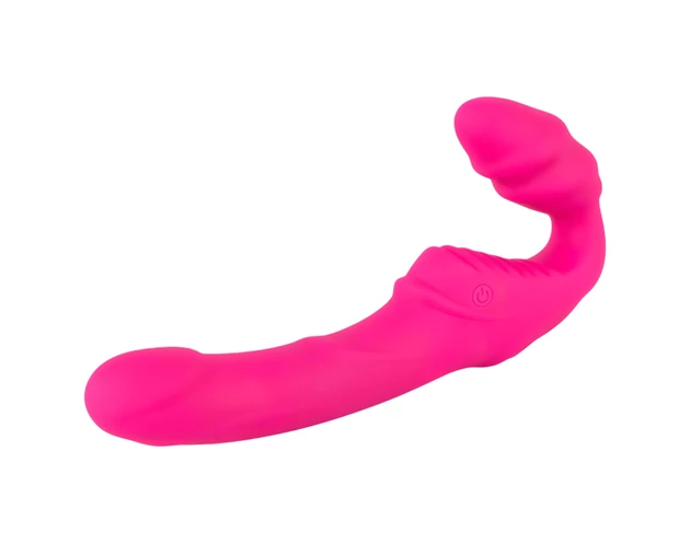 Double2Teaser - felcsatolható vibrátor tartópánt nélkül (pink)