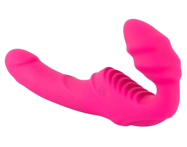 Double2Teaser - felcsatolható vibrátor tartópánt nélkül (pink)