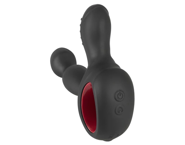 You2Toys Massager - forgó, melegítő prosztata vibrátor (fekete)