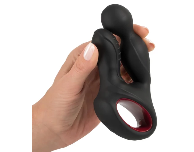 You2Toys Massager - forgó, melegítő prosztata vibrátor (fekete)
