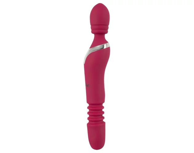 Javida Thrusting - 3in1 masszírozó vibrátor (piros)
