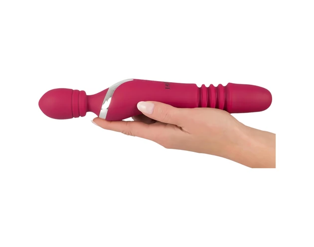 Javida Thrusting - 3in1 masszírozó vibrátor (piros)