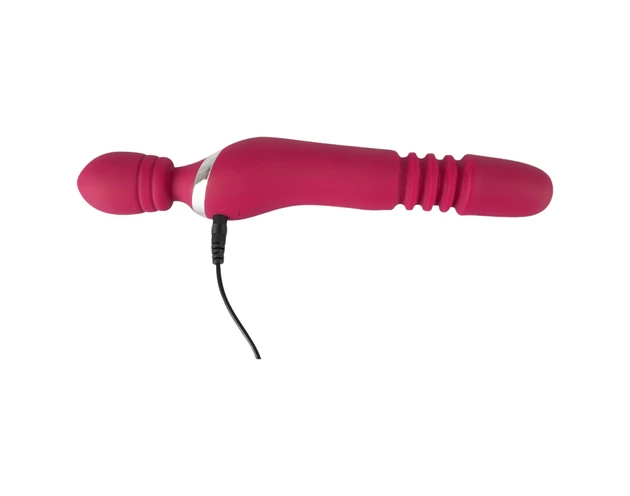 Javida Thrusting - 3in1 masszírozó vibrátor (piros)