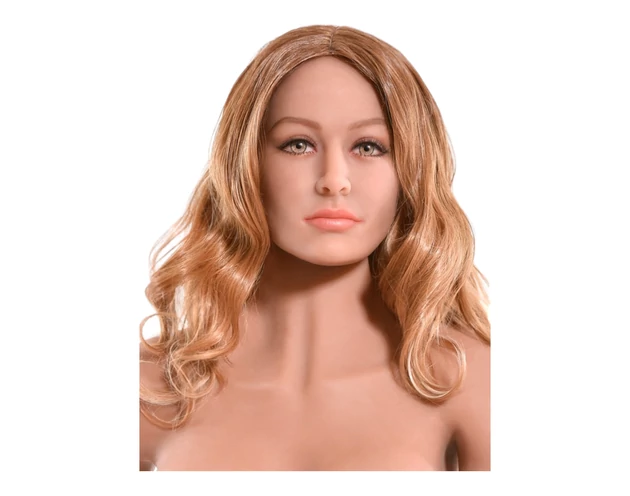 Ultimate Fantasy Dolls Bianca - valódi NŐ guminő (vöröses-szőke)