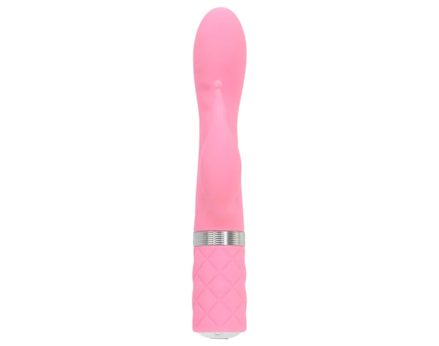 Pillow Talk Kinky - akkus, 2 motoros G-pont vibrátor (pink)