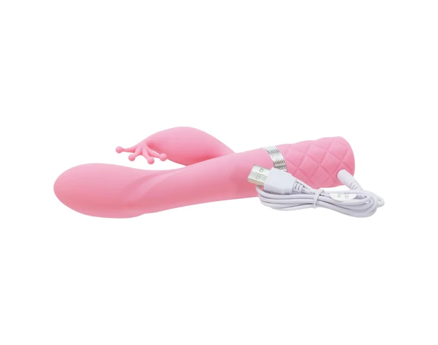 Pillow Talk Kinky - akkus, 2 motoros G-pont vibrátor (pink)