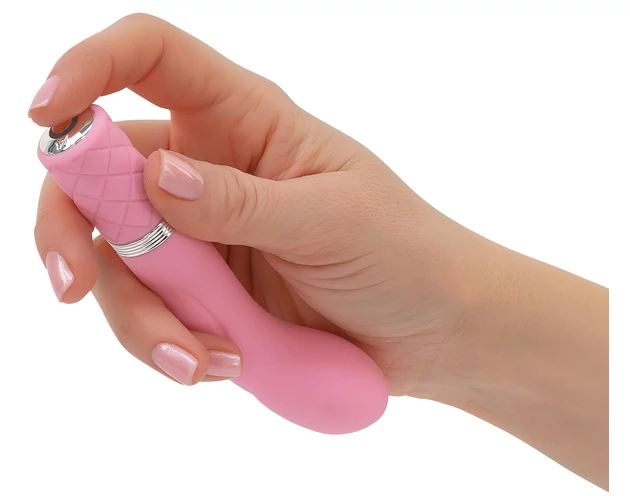 Pillow Talk Racy - akkus, keskeny G-pont vibrátor (pink)