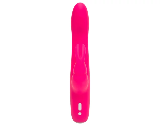 Happyrabbit Curve Slim - vízálló, csiklókaros vibrátor (pink)