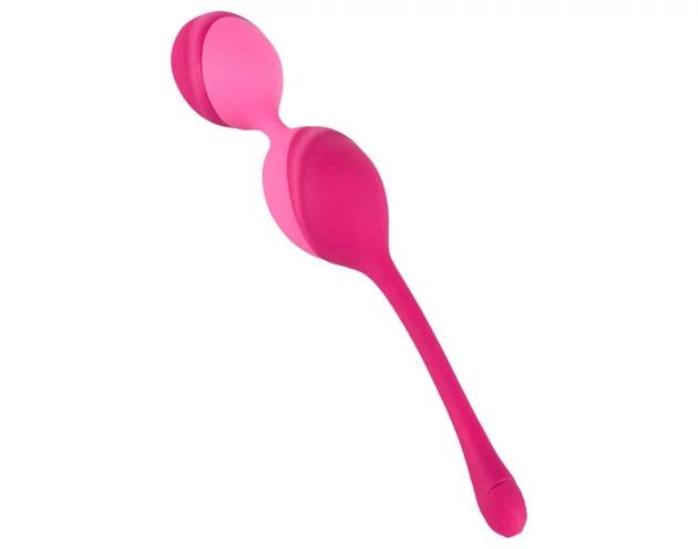 SMILE Love Balls - rádiós vibrációs tojás -82g (pink)