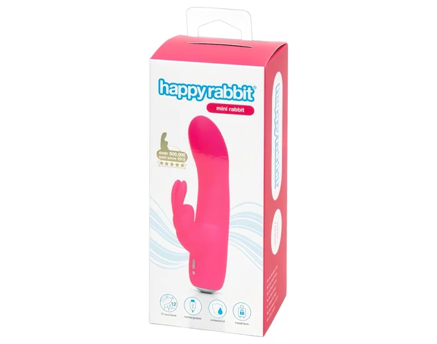 Happyrabbit Mini Rabbit - akkus vibrátor (pink)