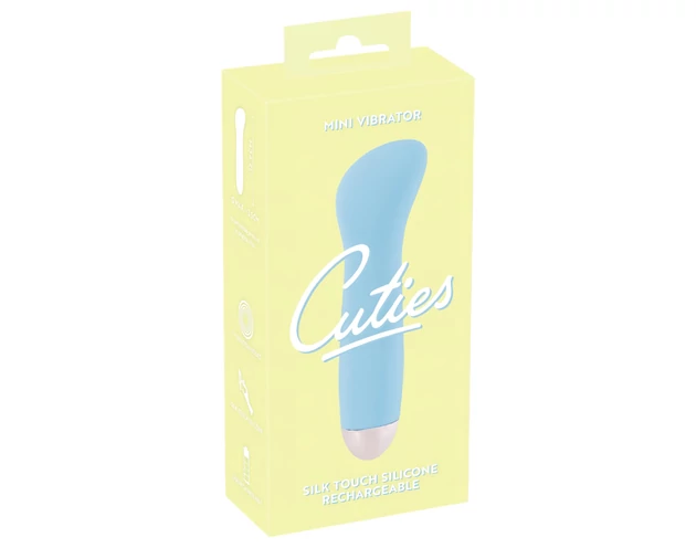 Cuties Mini Blue - akkus, G-pont vibrátor (türkiz)