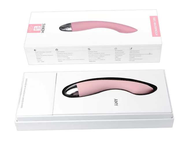 Svakom Amy - akkus, G-pont vibrátor (pink)