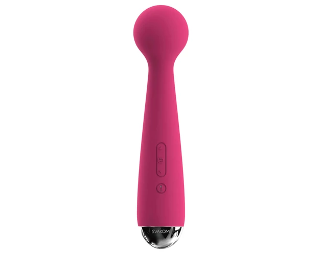 Svakom Emma mini Wand - akkus, masszírozó vibrátor (piros)