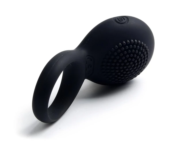 Svakom Tyler - akkus, vízálló, vibrációs péniszgyűrű (fekete)