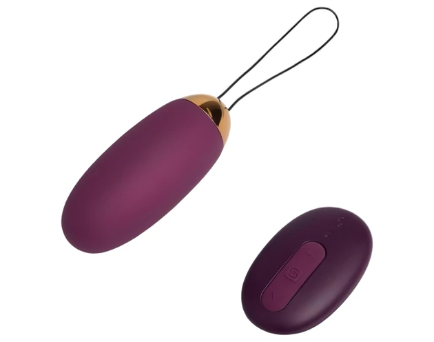 Svakom Elva - akkus, távirányítós vibrációs tojás (viola)