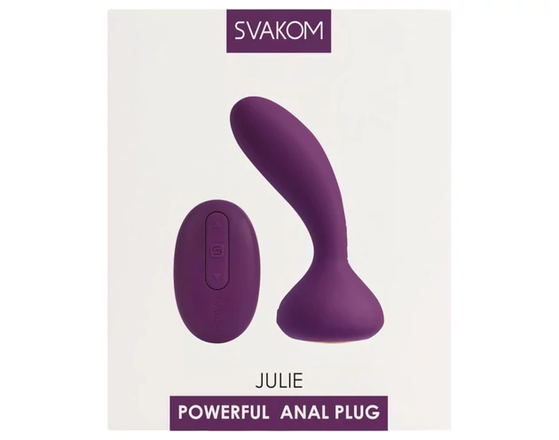 Svakom Julie - akkus, rádiós prosztata vibrátor (viola)