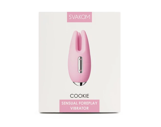 Svakom Cookie - akkus csiklóvibrátor (halvány pink)
