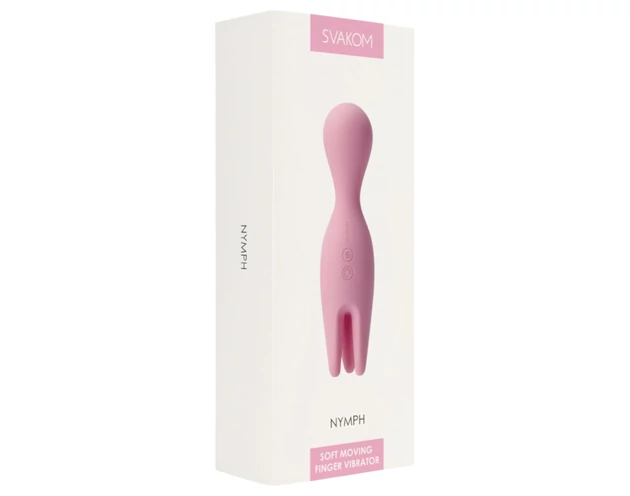 Svakom Nymph - akkus csikló vibrátor (pink)