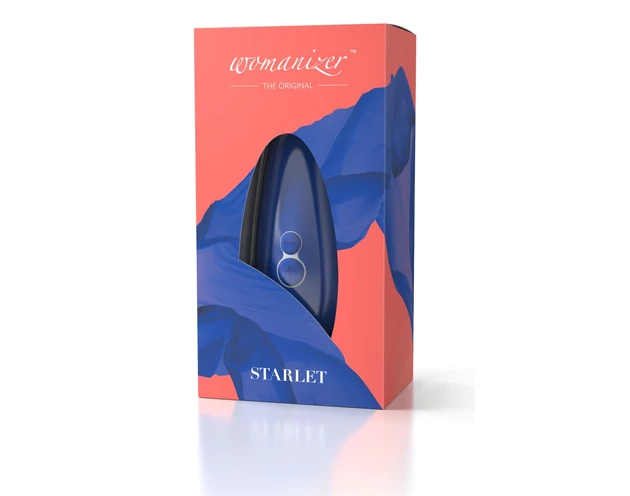 Womanizer Starlet 2 - akkus, vízálló mini csiklóizgató (kék)