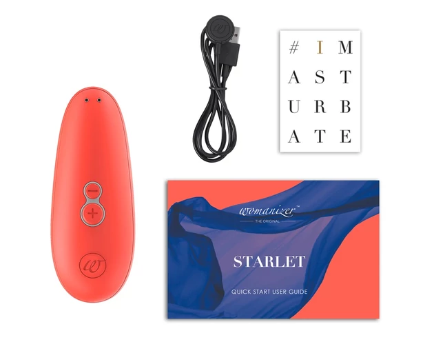 Womanizer Starlet 2 - akkus, vízálló mini csiklóizgató (korall)