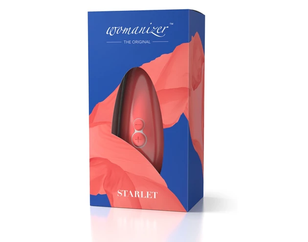 Womanizer Starlet 2 - akkus, vízálló mini csiklóizgató (korall)