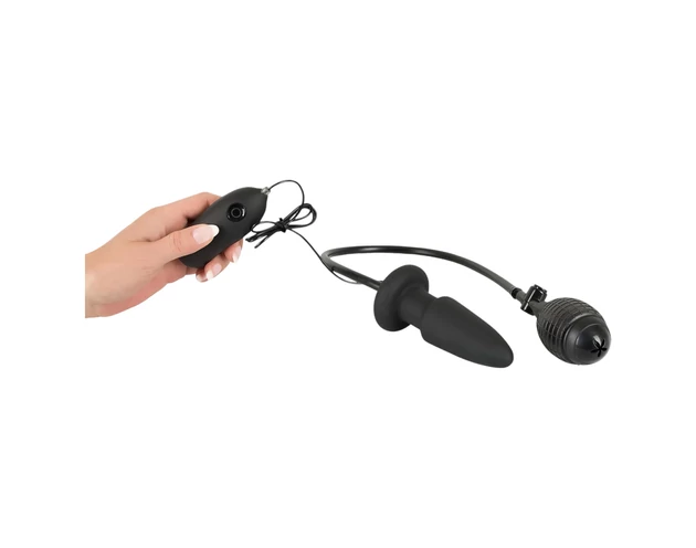 You2Toys - pumpálható anál tágító vibrátor (fekete)