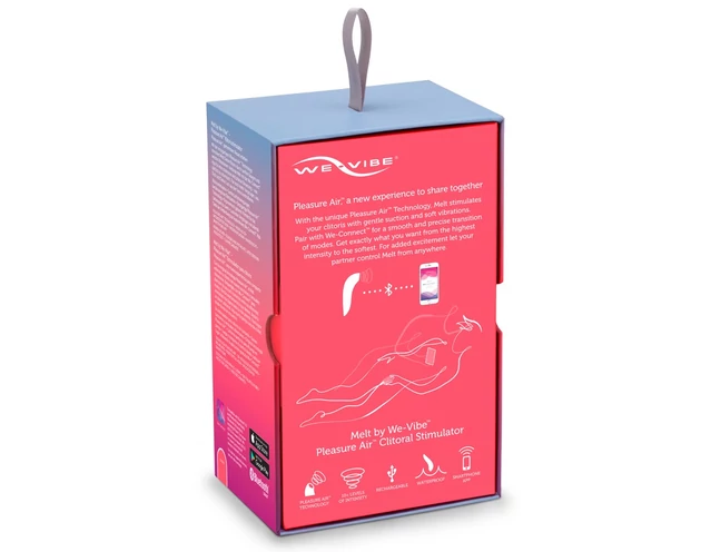 We-Vibe Melt - okos léghullámos csiklóizgató (korall)