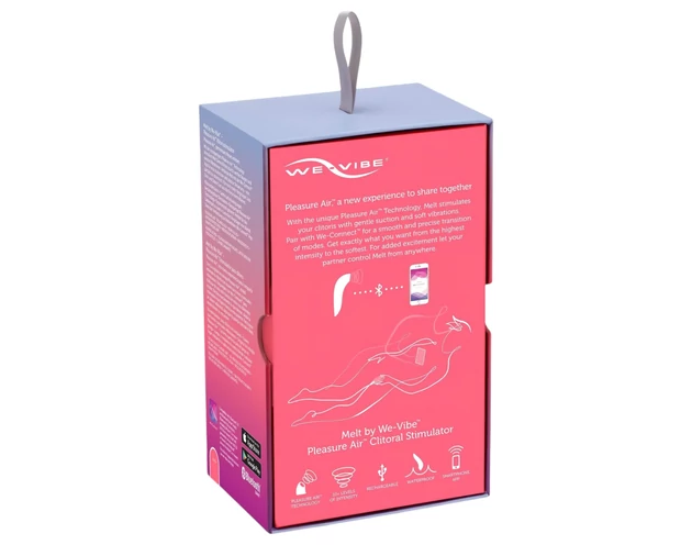 We-Vibe Melt - okos léghullámos csiklóizgató (korall)